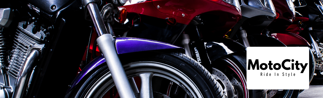 A high-performance Yamaha motorcycle being serviced in a professional Daytona Beach repair shop.

