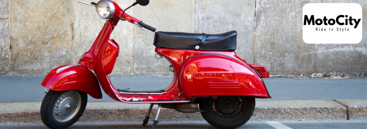 Customer trading in their scooter at MotoCity Vespa Naples with MaxAllowance™ appraisal